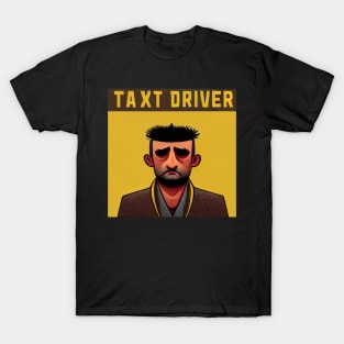 Taxi driver | Comics Style T-Shirt